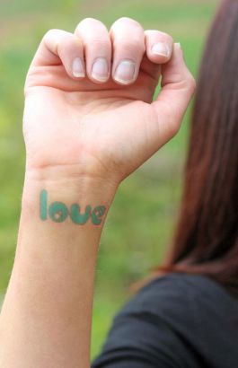 Temporary Love Tattoo Pics